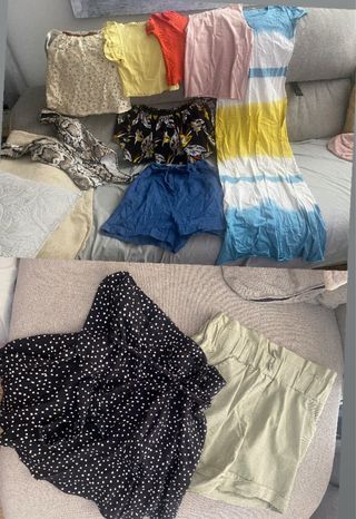 Lote ropa mujer multicolor