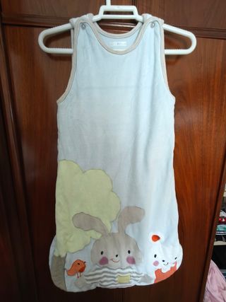 Saco de dormir invierno y toalla para bebé 