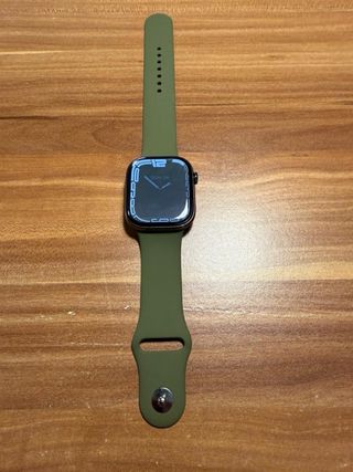 Correa silicona compatible Apple Watch - Verde