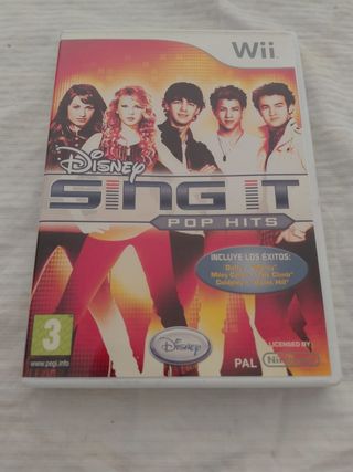 Wii DISNEY SING IT POP HITS
