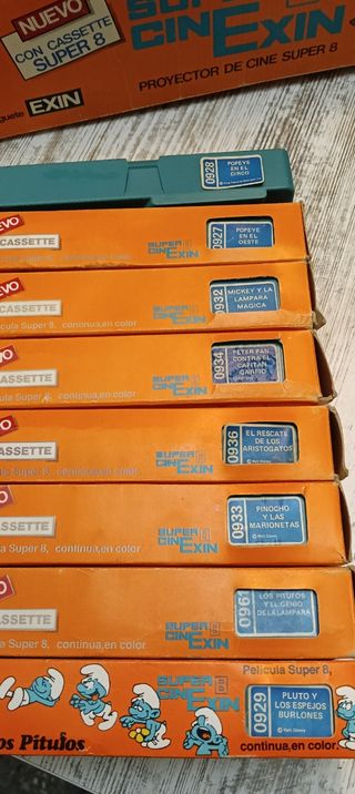 Super 8 Cinexin + 8 películas