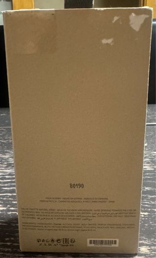 Colonia Zara Accord N°3 Woody 100ml