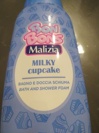 Bon Bons Malizia - Bagnoschiuma Milky Cupcake