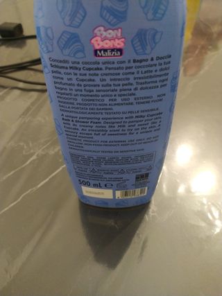 Bon Bons Malizia - Bagnoschiuma Milky Cupcake