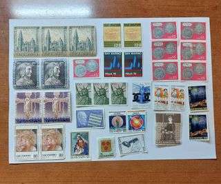 Francobolli San Marino Italia - 35 pezzi