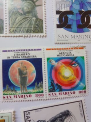 Francobolli San Marino Italia - 35 pezzi