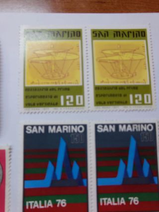 Francobolli San Marino Italia - 35 pezzi