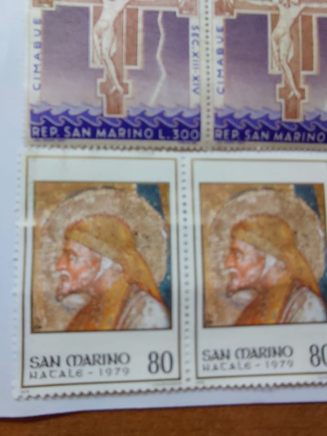 Francobolli San Marino Italia - 35 pezzi