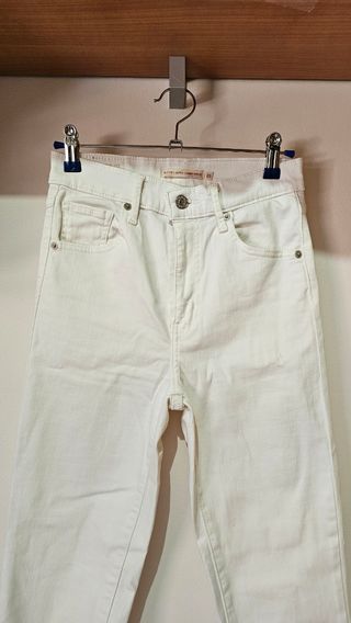 Levi's Pantalones blancos talla S