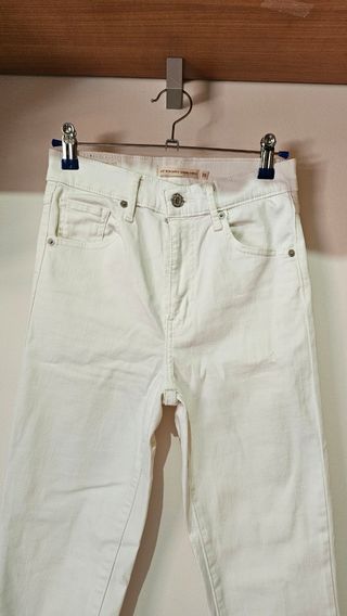 Levi's Pantalones blancos talla S