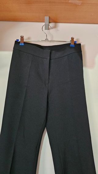 Pantalón vestir negro mujer