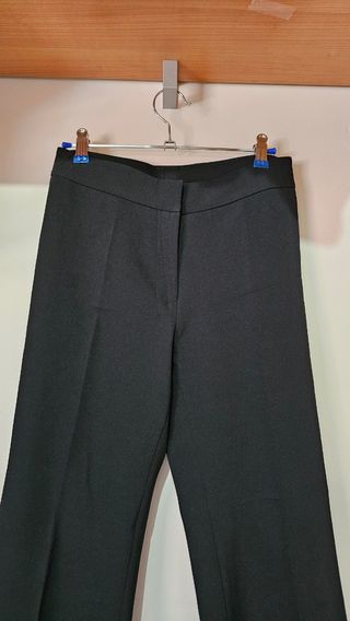 Pantalón vestir negro mujer