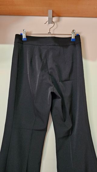 Pantalón vestir negro mujer