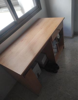 Escritorio madera - 1 ud.