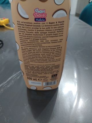 Bon Bons Malizia Bagno Schiuma - Cocco Tropicale