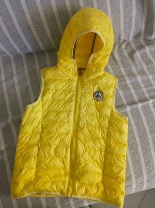 Gilet smanicato Jott Kids bimbo 6 anni giallo
