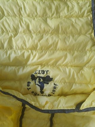 Gilet smanicato Jott Kids bimbo 6 anni giallo