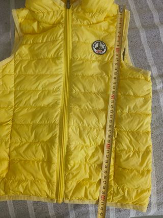 Gilet smanicato Jott Kids bimbo 6 anni giallo