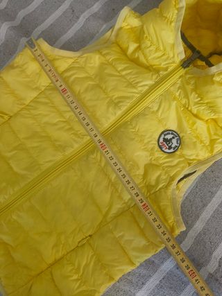 Gilet smanicato Jott Kids bimbo 6 anni giallo