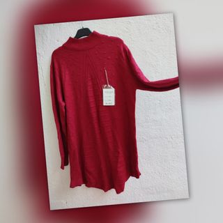 Vestido rojo nuevo talla grande