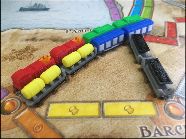 Adventurers to the Train, vagone multiplo bianco