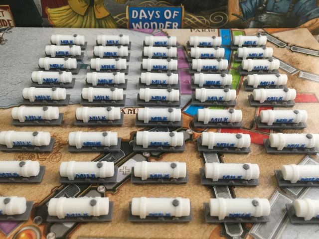 Adventurers to the Train, vagone multiplo bianco