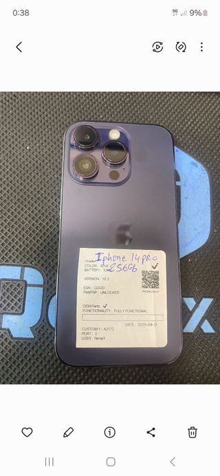 iPhone 12 128GB - Azul y Morado