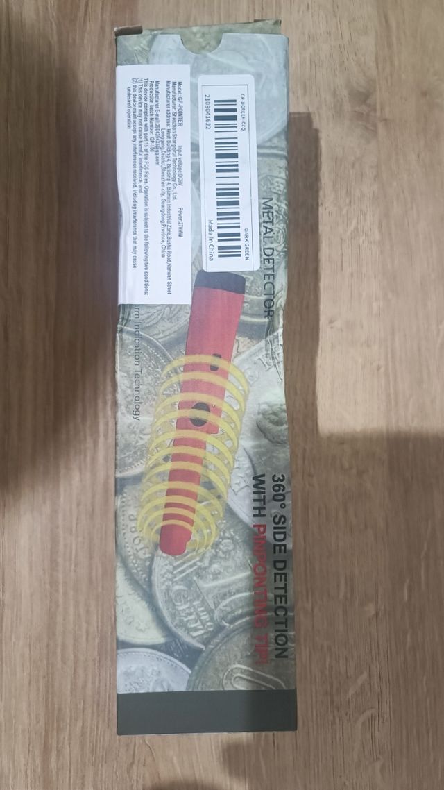 Metal detector tascabile