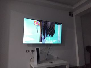TV tcl 55" dañada