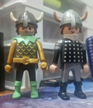 2 Playmobil Vikingos