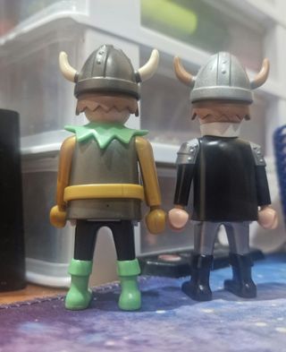 2 Playmobil Vikingos