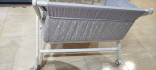 Mini cuna bebé gris - Plegable