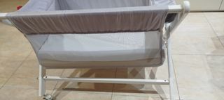 Mini cuna bebé gris - Plegable