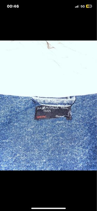 Giubbotto Jeans Piazza Italia XL