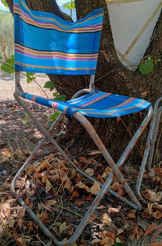 2 Sillas plegables playa o camping