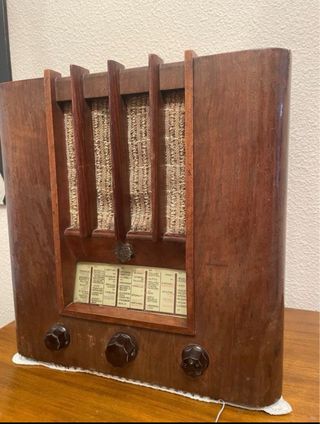 Radio válvulas antigua