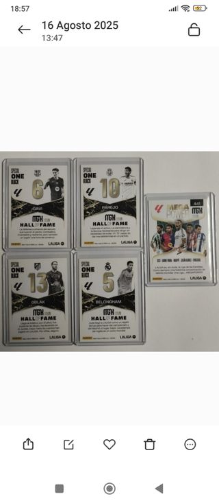 5 Cromos Special One MegaCracks 2025-26