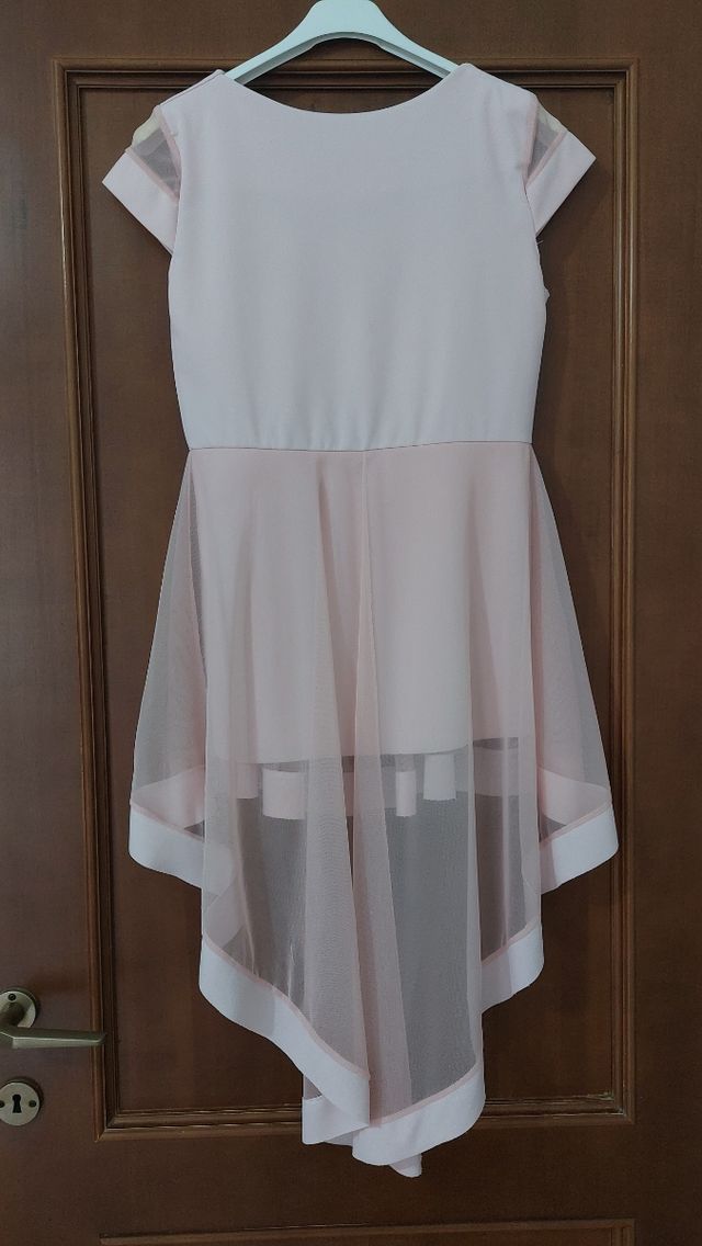 Vestito rosa elegante