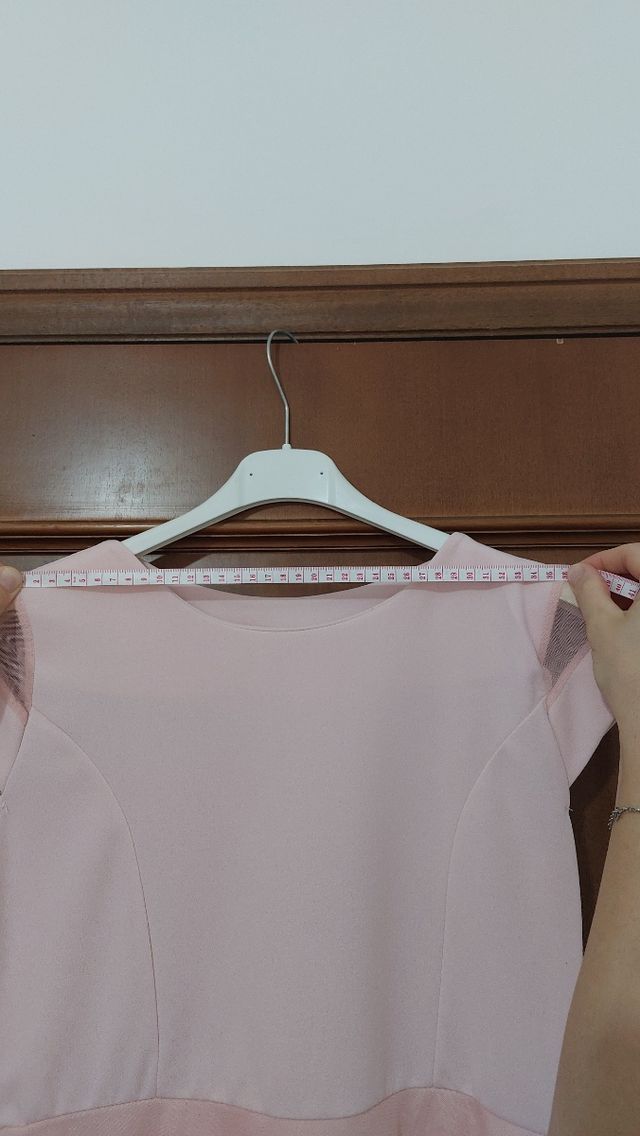 Vestito rosa elegante