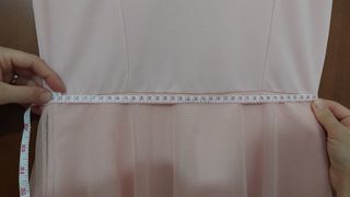 Vestito rosa elegante