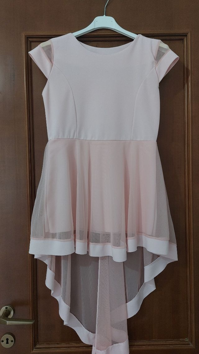 Vestito rosa elegante