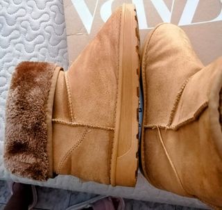 Botas borreguito beige