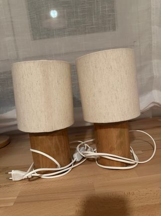 2 Lamparas de Mesa 