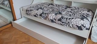 Cama nido blanca - juvenil