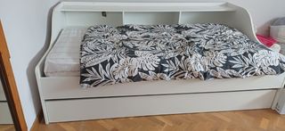 Cama nido blanca - juvenil