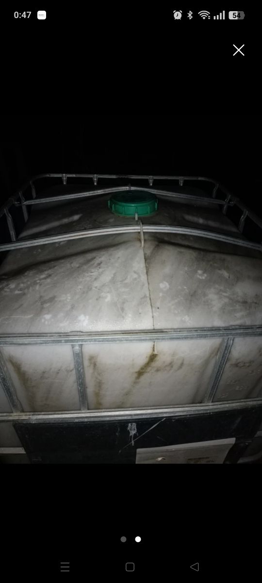 Depósito agua 1000L - usado