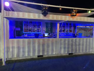 Barra bar contenedor móvil