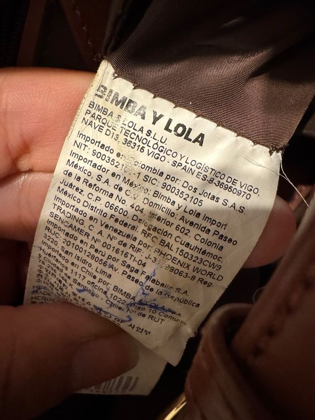 Bolso Bimba y Lola rosa