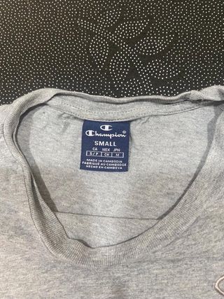 Camiseta Champion Gris