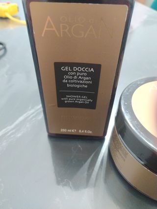 Olio di Argan: Gel doccia + crema